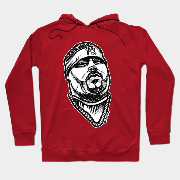 Big Punisher Pun T-Shirt Hoodie by sketchnkustom